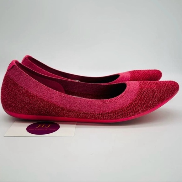 Allbirds Women's Tree Breezer Lux Pink Breathable Comfort Ballet Flats Size 10.5 - Picture 3 of 8